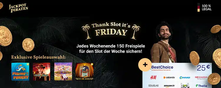 JackpotPiraten Bonus Deal
